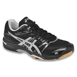 ASICS Gel-Rocket sneaker in black